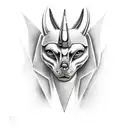 Anubis tattoo design idea