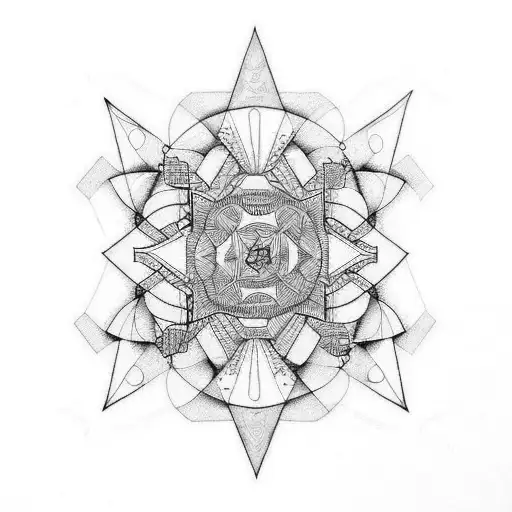 mind over matter tattoo design idea