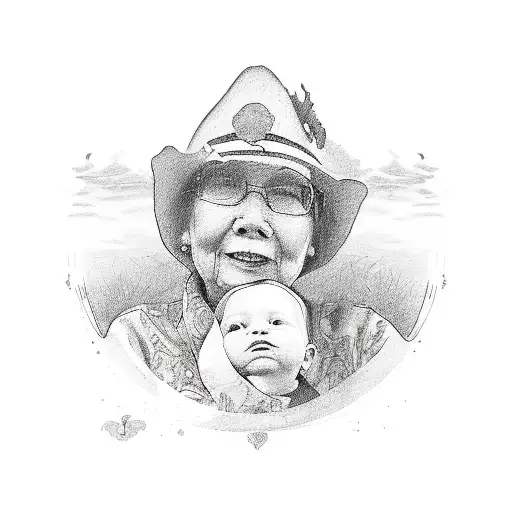 In loving memory  mom and dad  tattoo design idea