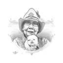 In loving memory  mom and dad  tattoo design idea