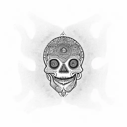 30+ Amazing Indian Skull Headdress Tattoo Ideas 🪶 for 2022 – TattooIcon