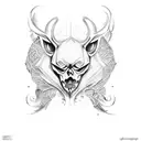 Basque club de golf tattoo design idea