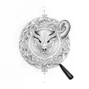 Basque club de golf tattoo design idea