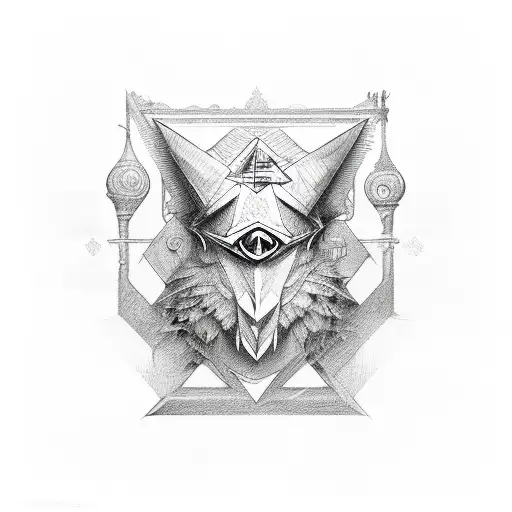 illuminati  tattoo design idea