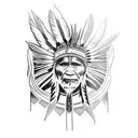 seven grandfather teachings native american tattoo design idea