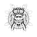 seven grandfather teachings native american tattoo design idea