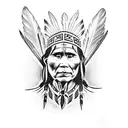 seven grandfather teachings native american tattoo design idea