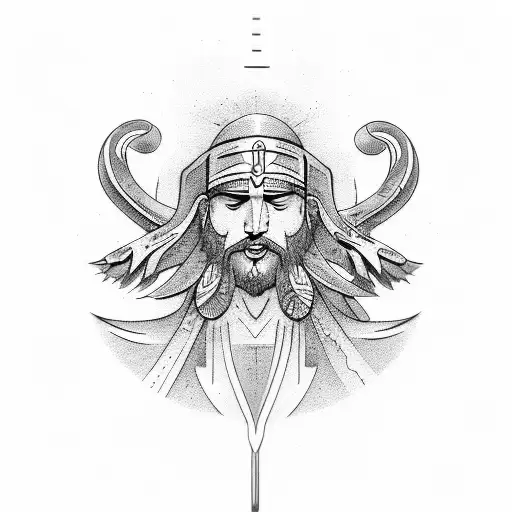 Yahweh  tattoo design idea