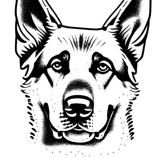 State Farm, German Shepard, Ike, Truman, Yvonne tattoo design idea