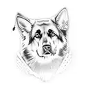 State Farm, German Shepard, Ike, Truman, Yvonne tattoo design idea