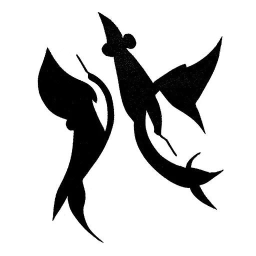 pisces and cancer tattoo design idea