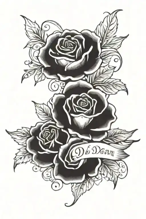 in loving memory Matthew deven taylor tattoo design idea