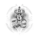 TCB Elvis logo but instead of TCB i would like the letters JDB  tattoo design idea