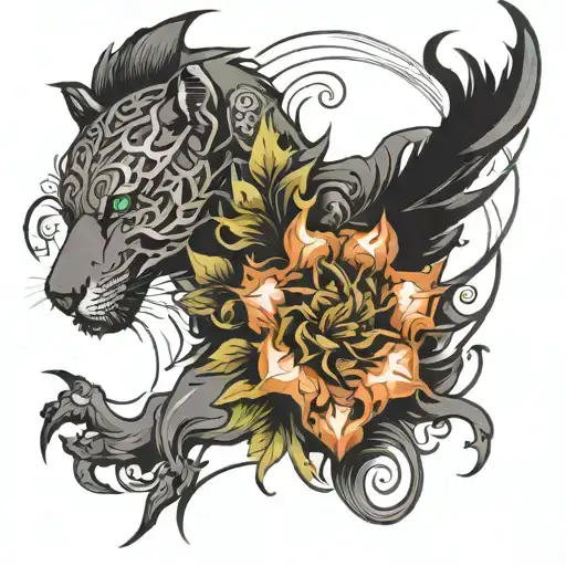 please create a full arm tattoo. it should have the following characteristics:  daytrading, candlestick chart, money, sk tattoo design idea