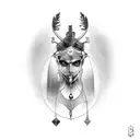 virgo Taurus Sagittarius woman tattoo design idea