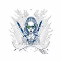 Witch coven tattoo design idea