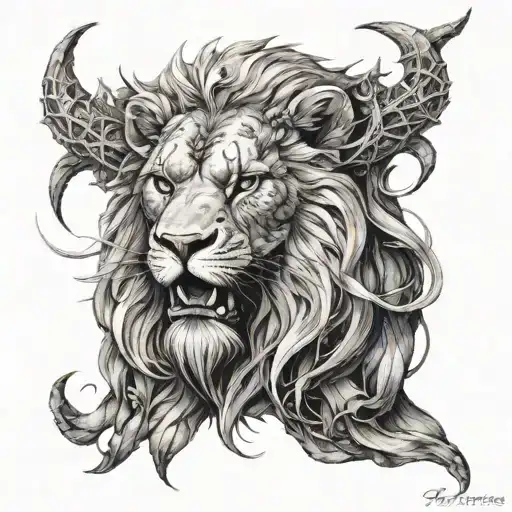 leo saittarius tattoo tattoo design idea