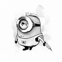 minions tattoo design idea