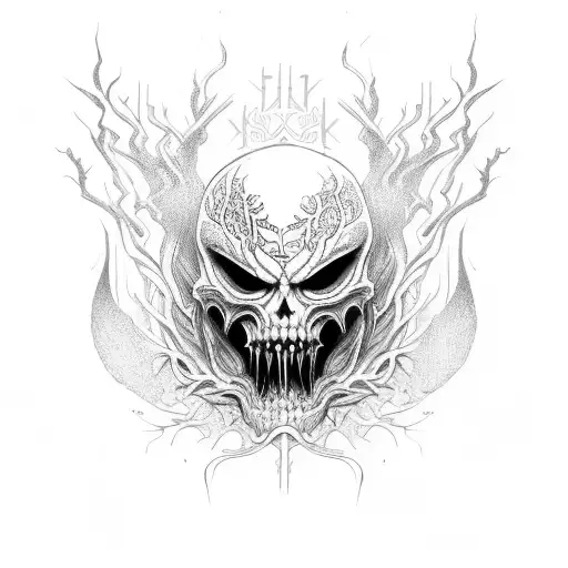 carnage tattoo design idea