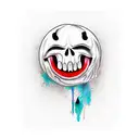 scream tattoo design idea
