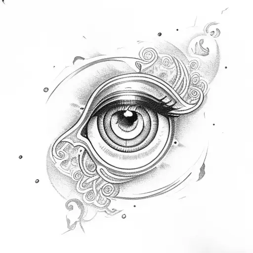 Eye of Horus tattoo design idea