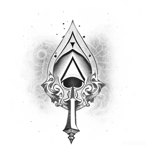 Ace of Spades tattoo design idea
