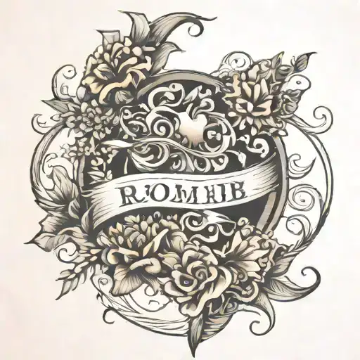 Romans 8:18 tattoo design idea