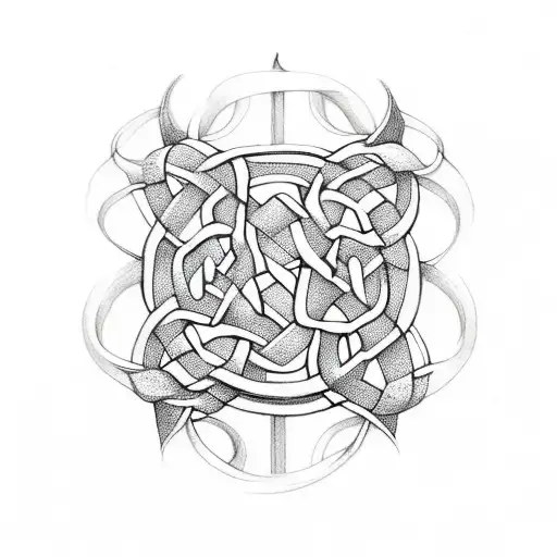Celtic Knot tattoo design idea