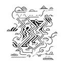 lights will guide you home tattoo design idea