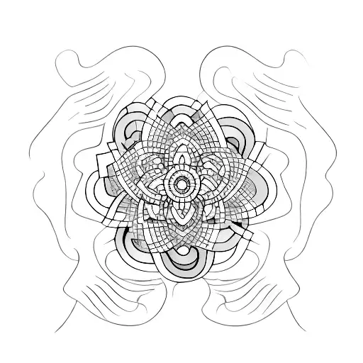 personal evolution, focus tattoo design idea
