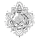 personal evolution, focus tattoo design idea