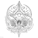 personal evolution, focus tattoo design idea