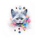 luck tattoo design idea