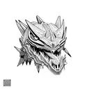 monster hunter tattoo design idea