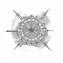 early start, early dart tattoo design idea