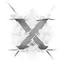 alpha and omega greek letters tattoo design idea