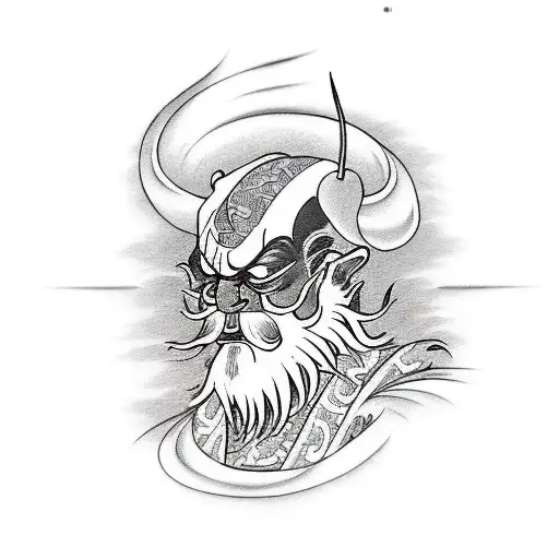 uncle iroh tattoo design idea