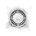 roulette tattoo design idea