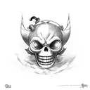 one piece about never giving up tattoo design idea