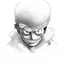 one piece about never giving up tattoo design idea