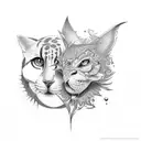 debt with stress tattoo design idea