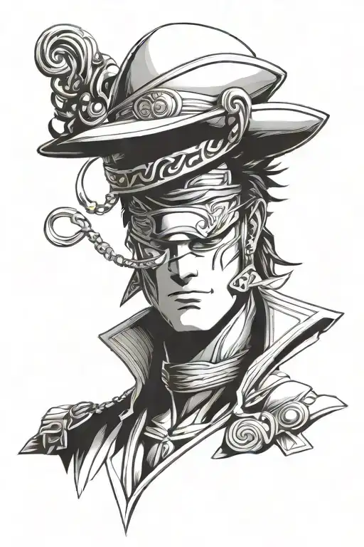 Jotaro Kujo tattoo design idea