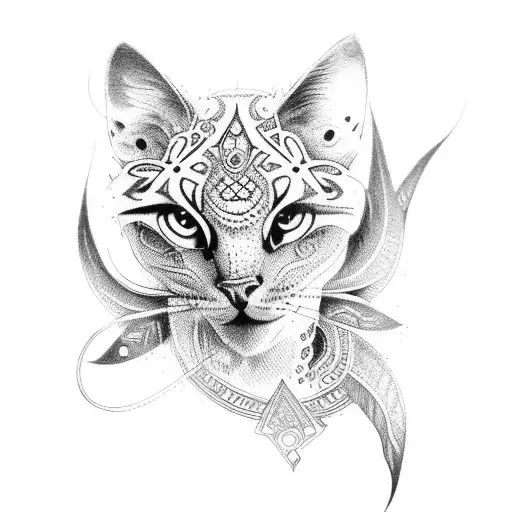 arm band with Indian touch tattoo design idea