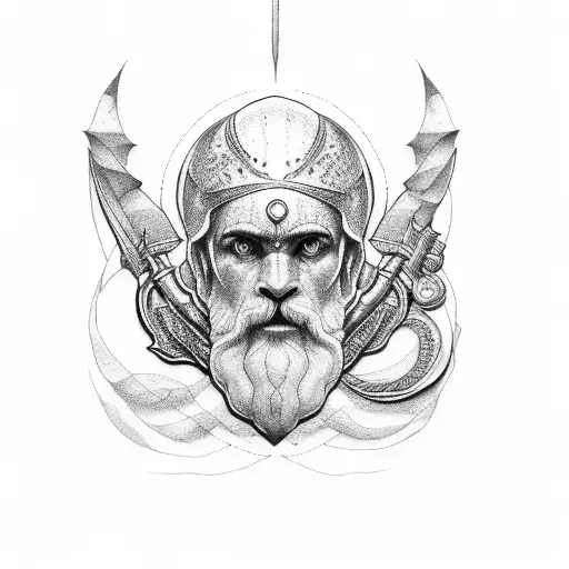 Odysseus tattoo design idea