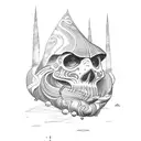 Odysseus' journey tattoo design idea