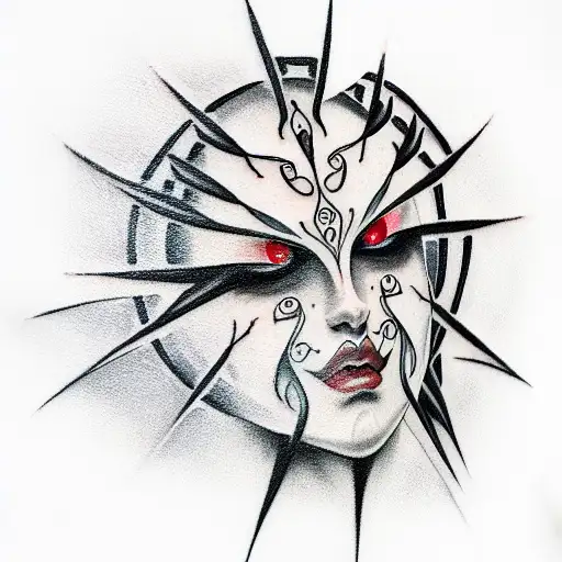 ulquiorra cifer tattoo design idea