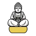Buddha tattoo design idea