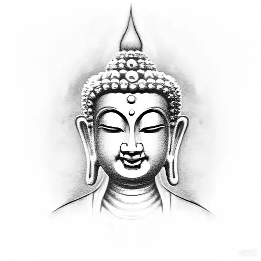 Buddha tattoo design idea