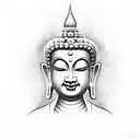 Buddha tattoo design idea