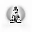 Buddha tattoo design idea